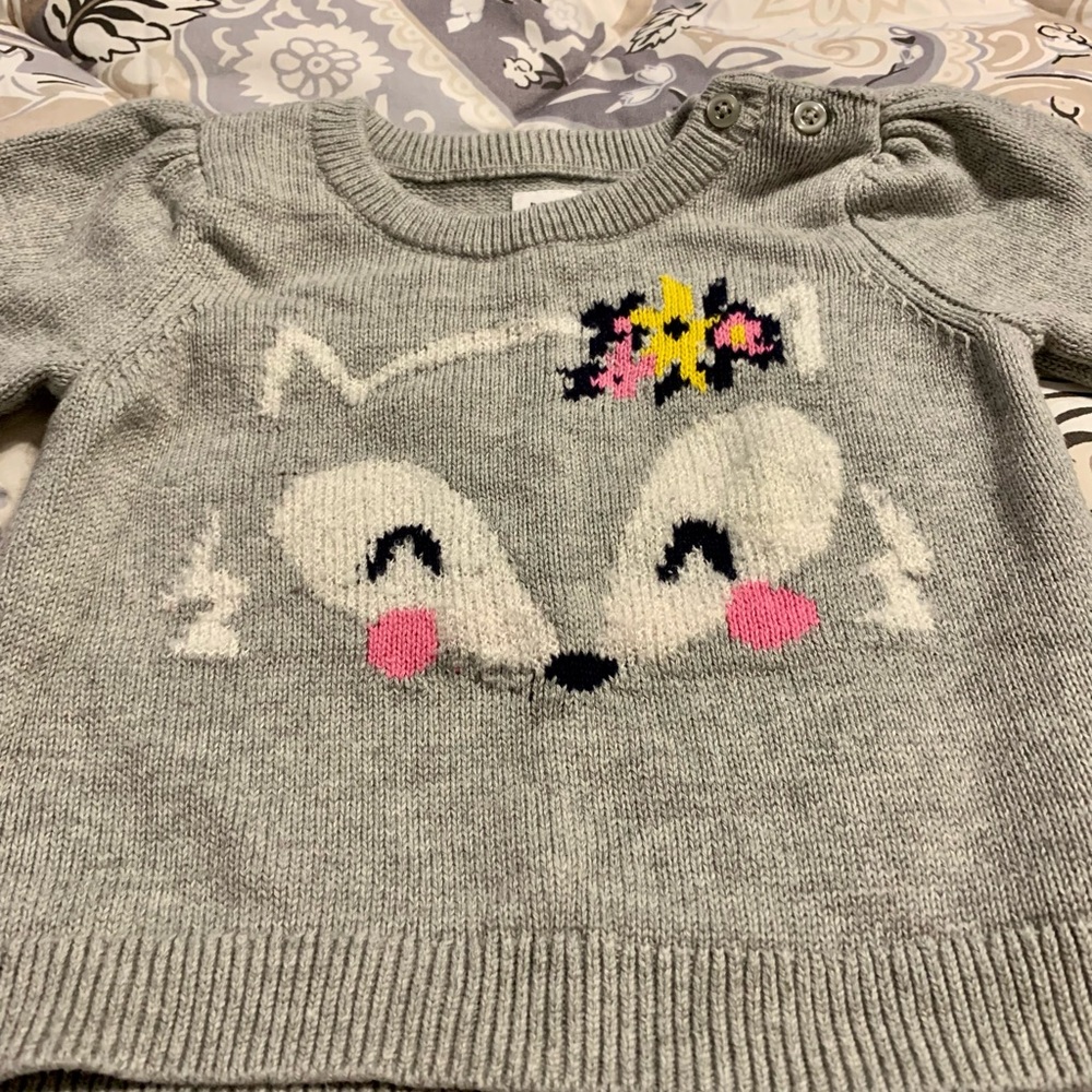 🦊 Baby Gap Sweater - Sz. 12-18 mos.🍁